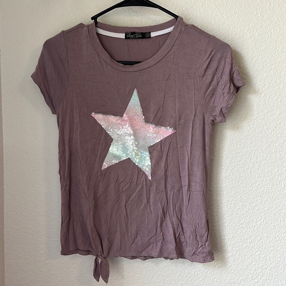 Sequin Star Shirt